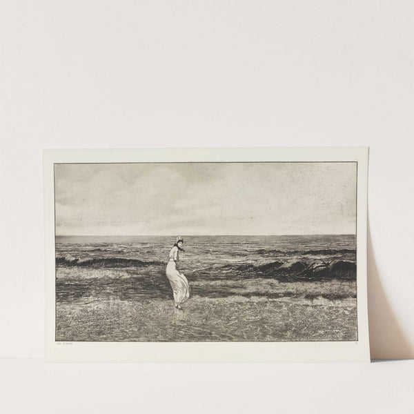 Am Meer (Intermezzi, Opus IV, Blatt 2) (1881) by Max Klinger