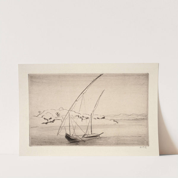 Am Nil (1912) by Emil Orlik