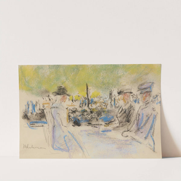 Am Tisch (At the Table) (circa 1905-1911) by Max Liebermann