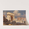 Am Titusbogen in Rom (1900) by Erich Kips