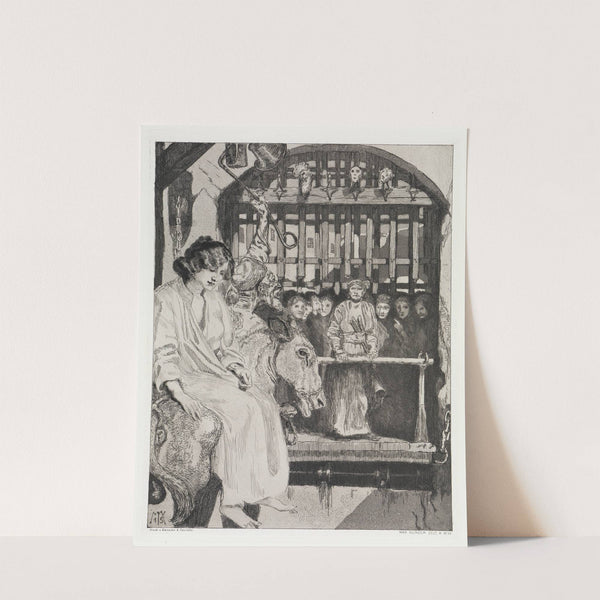 Am Tor (Zelt, Opus XIV, 2. Teil, Nr. 23) (1915) by Max Klinger