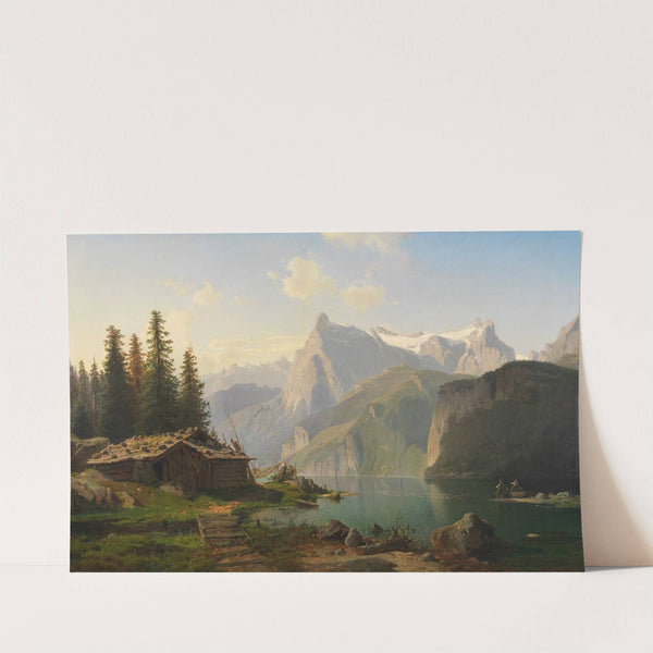 Am Vierwaldstättersee by Johannes Bartholomäus Duntze