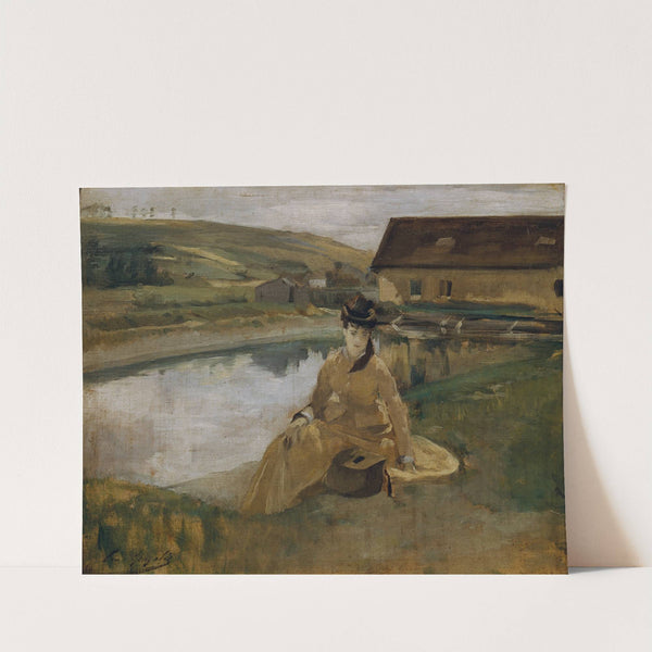 Am Wasser by Eva Gonzalès