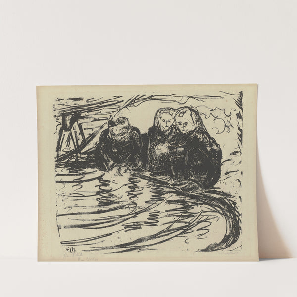 Am Weiher (1907) by Ernst Ludwig Kirchner