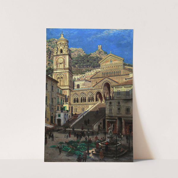 Amalfi Cathedral (19th century) by Aleksander Gierymski
