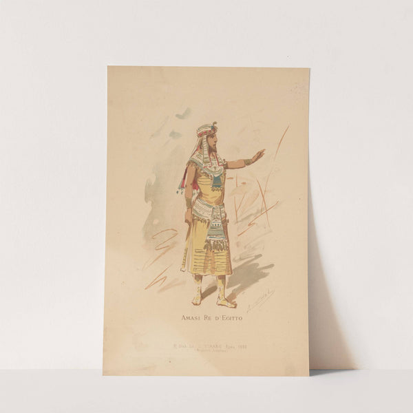 Amasi d’ Egitto (1886) by Alfredo Edel