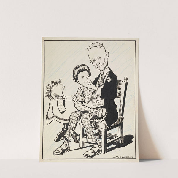 Amateur night-0.00 for the best ten minute sermon (1908) by Louis Glackens