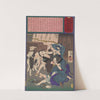 Amateur Prostitutes Fighting over a Client by Tsukioka Yoshitoshi