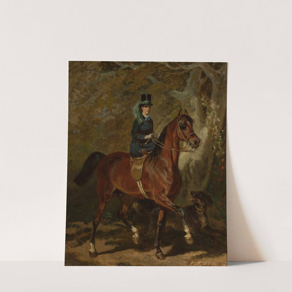 Amazon woman by Juliusz Kossak