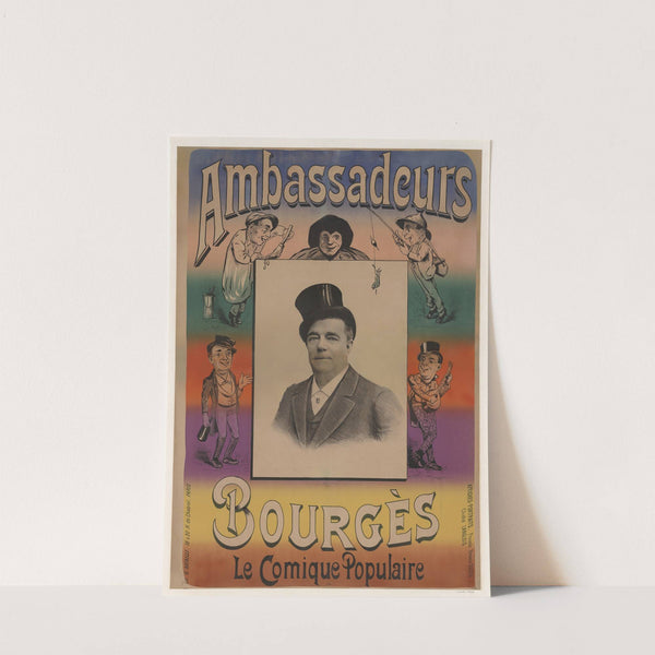 Ambassadeurs. Bourgès (1900) by Lith. G. Bataille