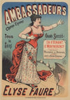 Ambassadeurs, Champs-Elysées. Tous les soirs. Elyse Faure (1885)