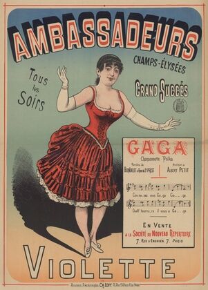 Ambassadeurs. Champs-Élysées. Violettte (1884)