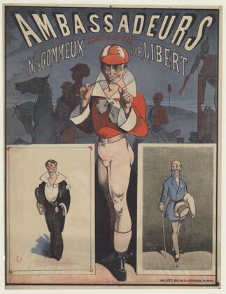 Ambassadeurs. Nos gommeux par Libert (2è sujet) (1880)