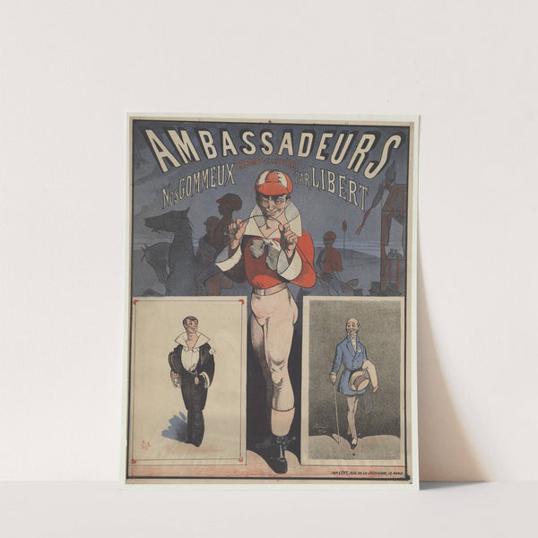 Ambassadeurs. Nos gommeux par Libert (2è sujet) (1880) by Imp. Emile Lévy