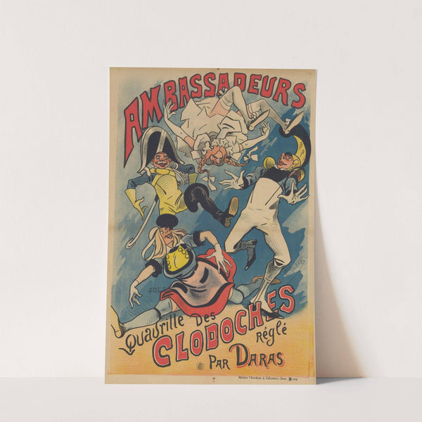 Ambassadeurs. Quadrille des Clodoches réglé par Darras (1890) by Alfred Choubrac