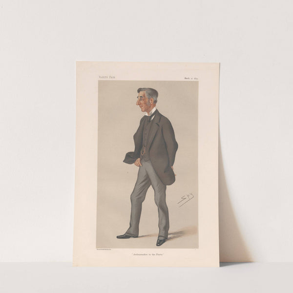 Ambassador to the Porte – The Rt. Hon. Sir Henry George Elliot. 17 March 1877 (1877) by Leslie Matthew Ward