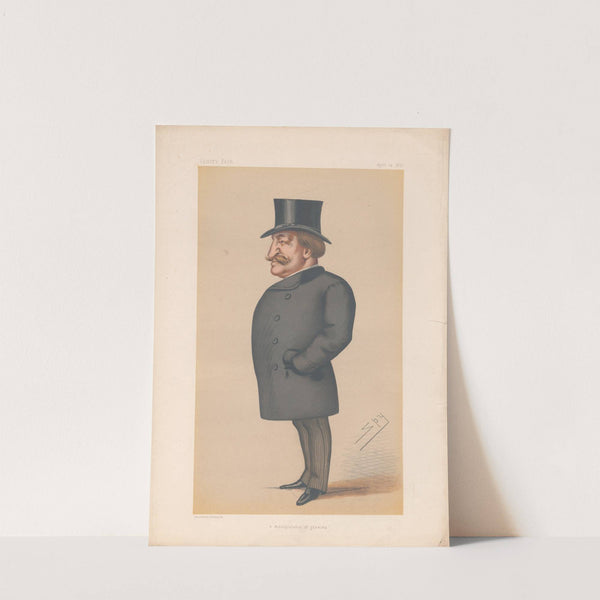 Ambassadors to England; A Manipulator of Phrases, General Ignatieff, 14 April 1877 (1877) by Leslie Matthew Ward