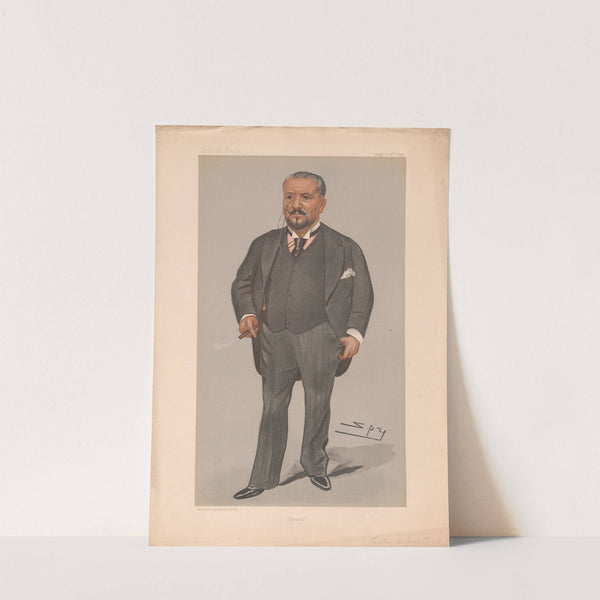 Ambassadors to England; Brazil, The Chevailier de Souza Correa; 18 August 1898 (1898) by Leslie Matthew Ward