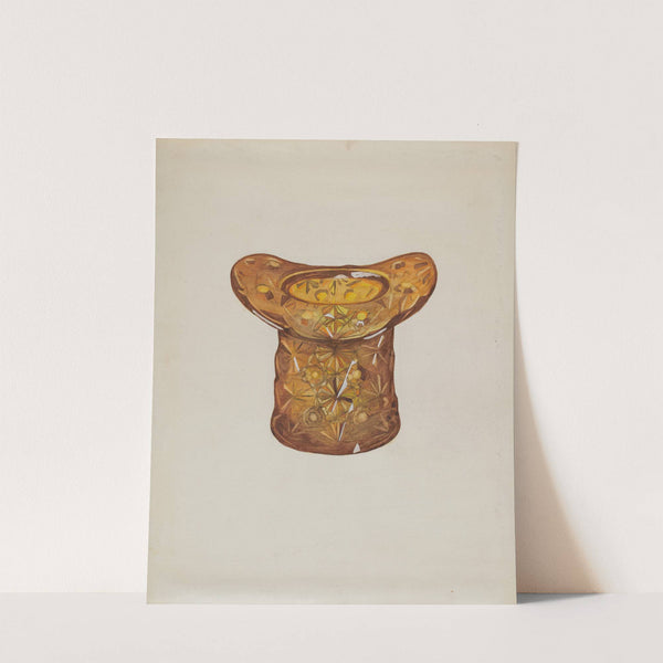 Amber Glass Hat by Katherine Hastings