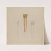 Amber Hairpin by American 20th Century