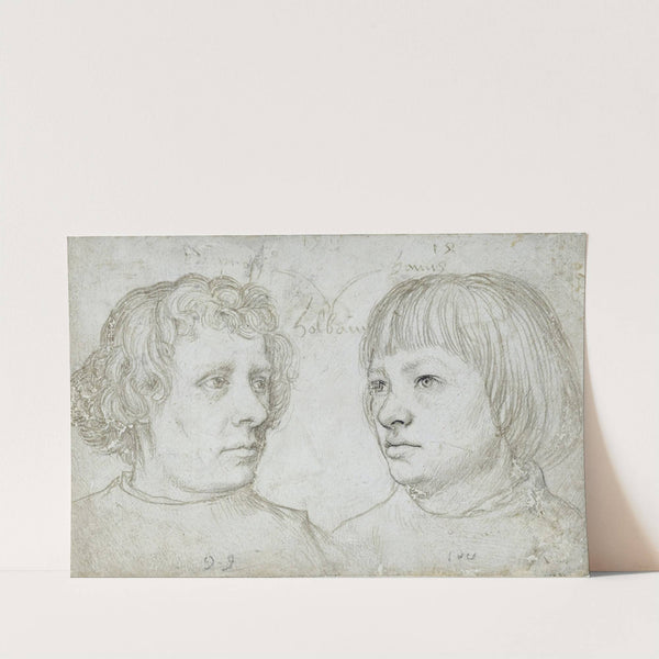 Ambrosius and Hans (1511) by Hans Holbein The Elder