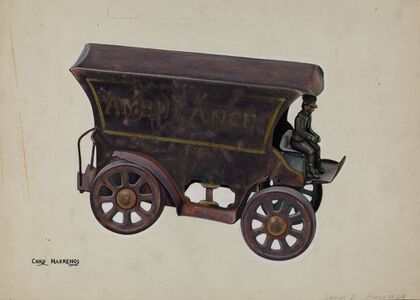 Ambulance Carriage Toy