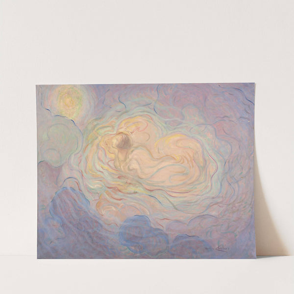 Ame s'élançant vers son centre d'amour by Maurice Chabas