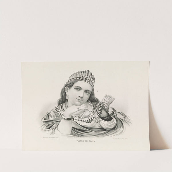 America (1870) by Currier & Ives.