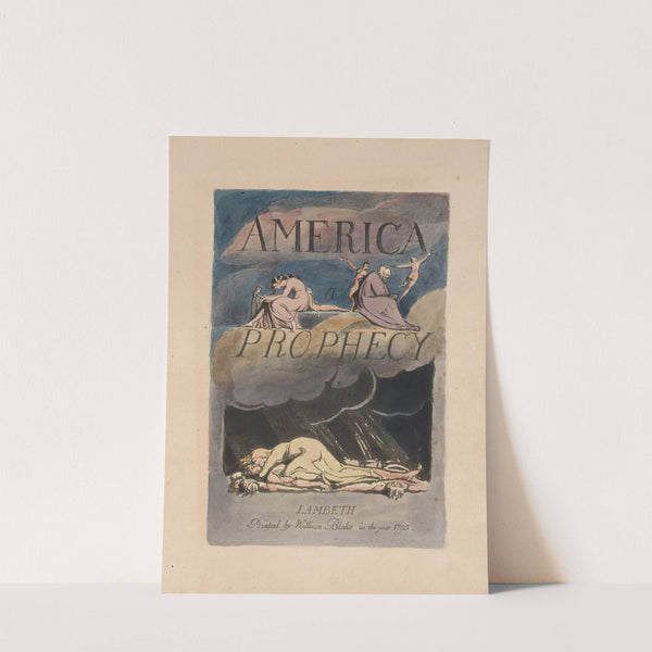 America, a prophecy Pl.02 (1793) by William Blake