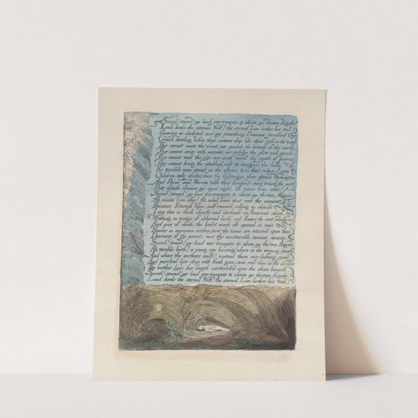 America, a prophecy Pl.11 by William Blake