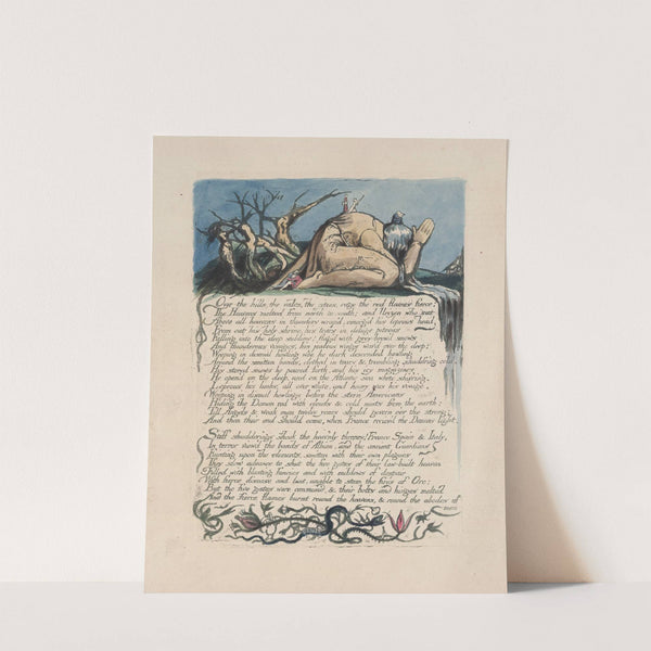 America, a prophecy Pl.18 by William Blake