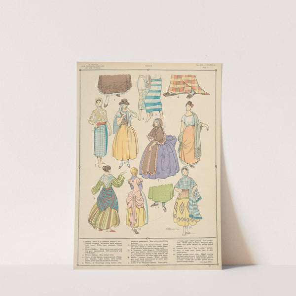America - Skirts by Paul Louis de Giafferri