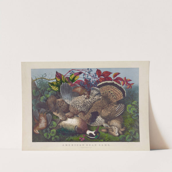 American dead game (1866) by Currier & Ives.