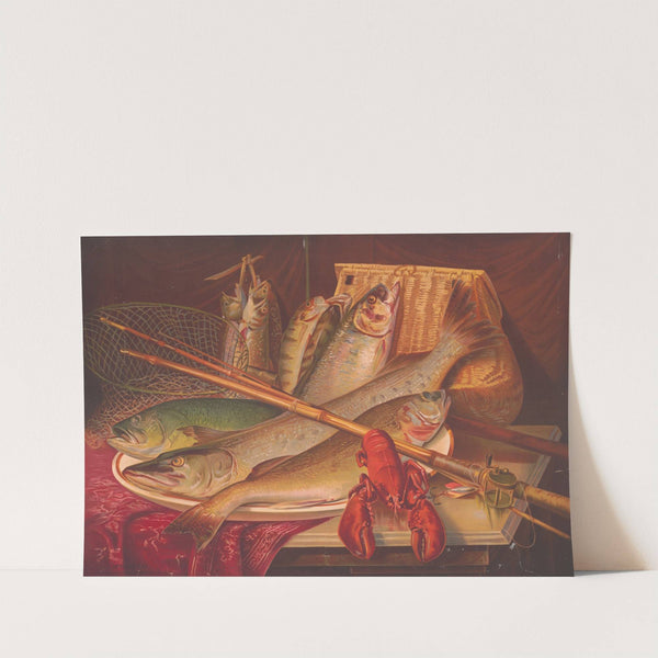 American fish (1881) by Krebs Lith. Co