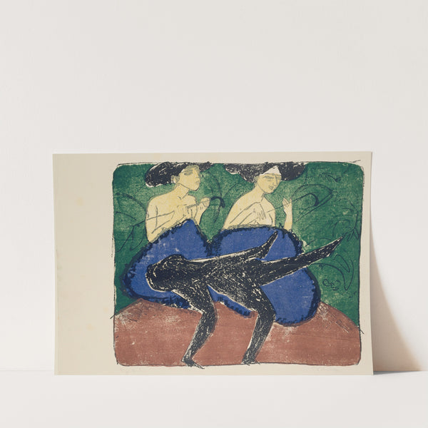 American Girls (1911) by Ernst Ludwig Kirchner