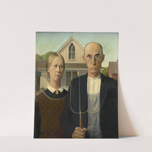 American Gothic by Grant Wood