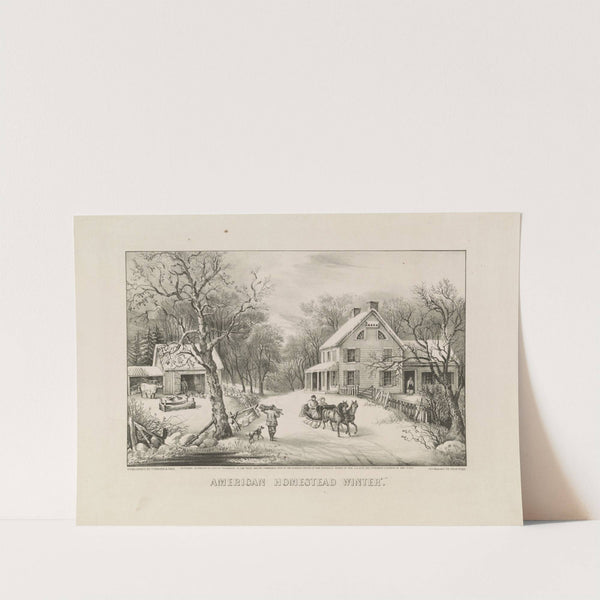 American homestead winter (1868) by John Cameron