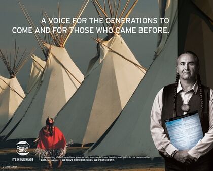 American Indian Mountain and Plains Awareness Poster