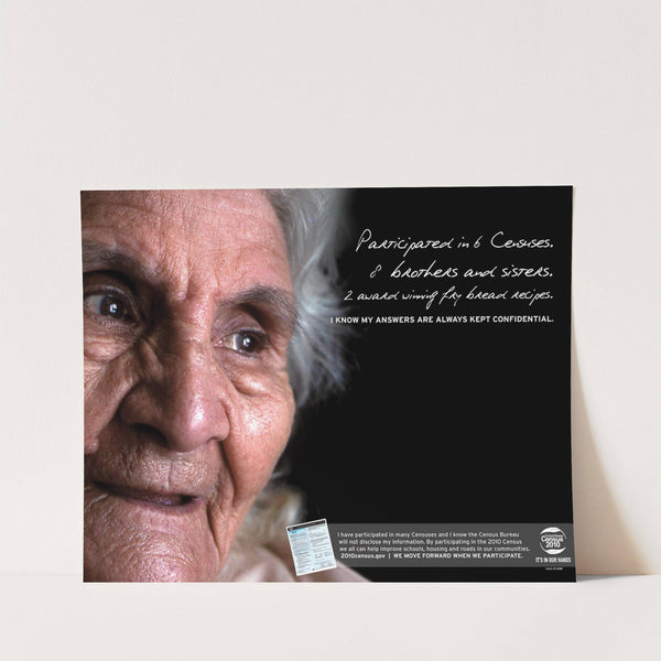 American Indian Southwest Confidentiality Poster (2010) by Bureau of the Census