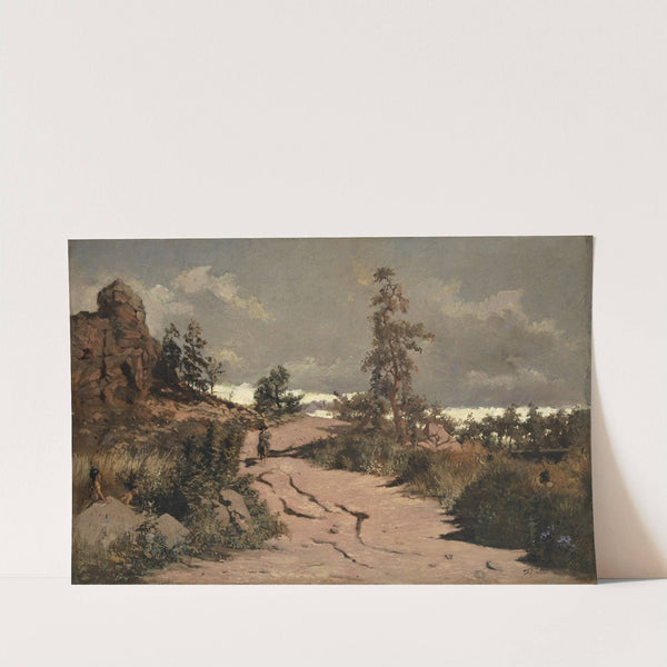 American Indians in the Ambush (The Lonesome Rider) by Frank Buchser