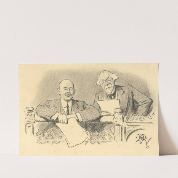 American Royalty (Whitlaw Reed and Nicholas Longworth) by Edward Tennyson Reed