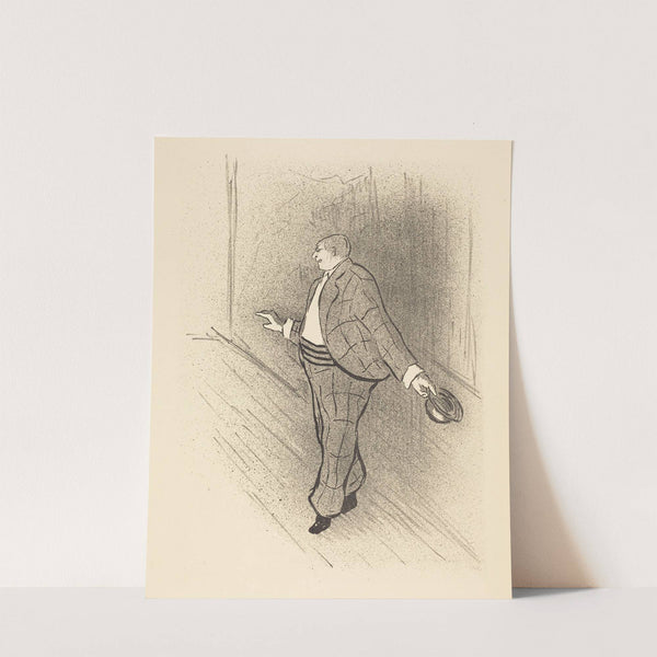 American Singer (Chanteur americain) (1893) by Henri-Gabriel Ibels