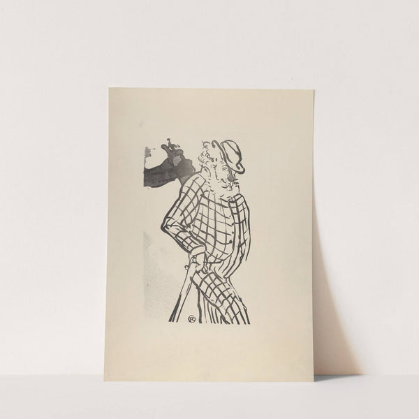 American Singer (1893) by Henri de Toulouse-Lautrec