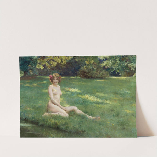 Un Nu Sur La Pelouse by Julius Leblanc Stewart