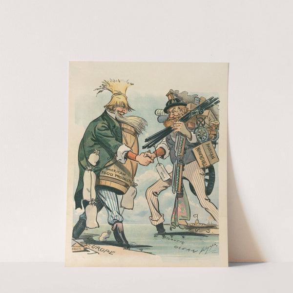 Americans abroad by Louis Dalrymple