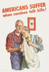 Americans suffer when careless talk kills (1943)