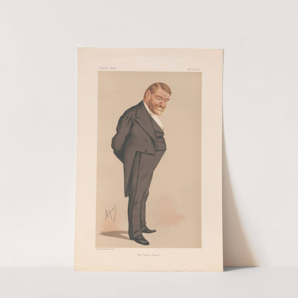 Americans. ‘The United States’. General Robert Cumming Schenck, USA. 23 January 1875 (1875) by Carlo Pellegrini