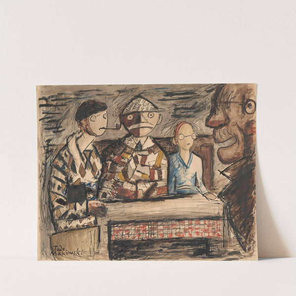 Amerykanie (1930) by Tadeusz Makowski