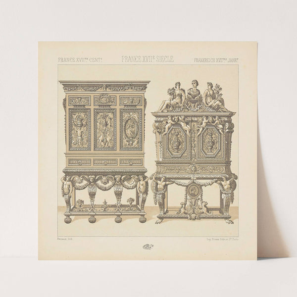 Ameublement civil (1876-1888) by Auguste Racinet