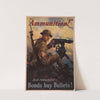 ‘Ammunition!’ And remember – bonds buy bullets! (1918) by Vincent Lynel